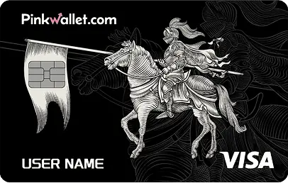 Pink Card virtual Mastercard